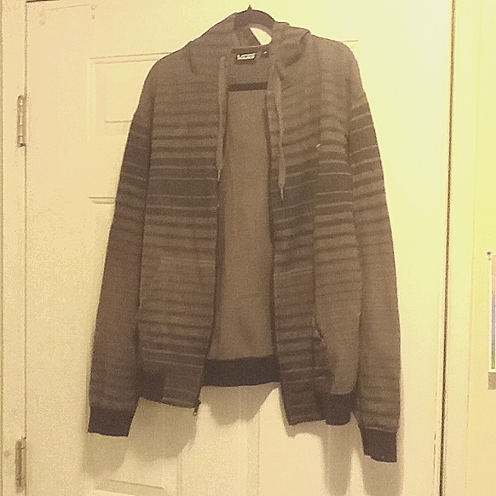 Vans zip up hoodie sweatshirt